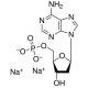 2′-Deoxyadenosine 5′-monophosphate sodium salt (CAS 2922-74-9) - chemical structure image