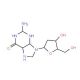 2′-Deoxyguanosine-13C,15N2 (CAS 312693-72-4 (unlabeled)) - chemical structure image