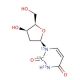 2′-Deoxyuridine-13C,15N2 (CAS 369656-76-8) - chemical structure image