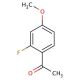 2′-Fluoro-4′-methoxyacetophenone (CAS 74457-86-6) - chemical structure image