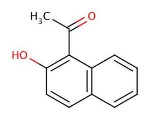 2&prime;-Hydroxy-1&prime;-acetonaphthone (CAS 574-19-6) - chemical structure image