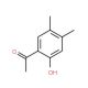2′-Hydroxy-4′,5′-dimethylacetophenone (CAS 36436-65-4) - chemical structure image