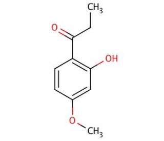 2&prime;-Hydroxy-4&prime;-methoxypropiophenone (CAS 6270-44-6) - chemical structure image