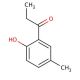 2′-Hydroxy-5′-methylpropiophenone (CAS 938-45-4) - chemical structure image