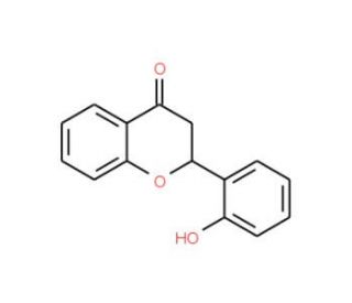 2&prime;-Hydroxyflavanone (CAS 17348-76-4) - chemical structure image