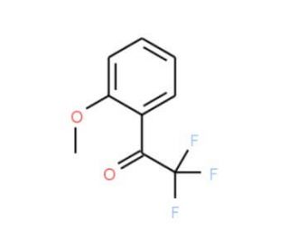 2&prime;-Methoxy-2,2,2-trifluoroacetophenone (CAS 26944-43-4) - chemical structure image