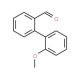 2′-Methoxy-biphenyl-2-carbaldehyde - chemical structure image