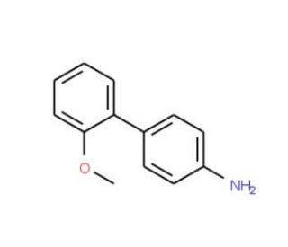 2&prime;-Methoxy-biphenyl-4-ylamine (CAS 263901-48-0) - chemical structure image