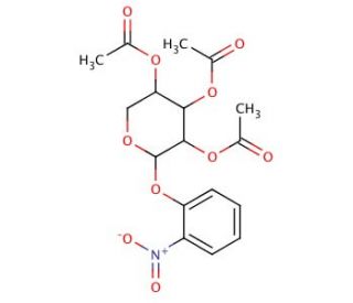 2&prime;-Nitrophenyl 2,3,4-Tri-O-acetyl-&beta;-D-xylopyranoside - chemical structure image