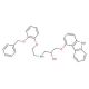 2′-O-Benzyloxy-2-O-desmethylcarvedilol (CAS 72955-92-1) - chemical structure image