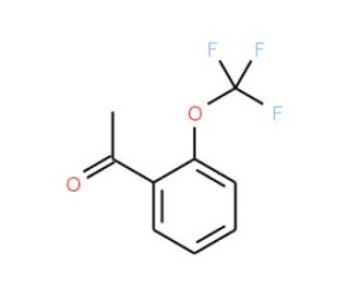 2&prime;-(Trifluoromethoxy)acetophenone (CAS 220227-93-0) - chemical structure image