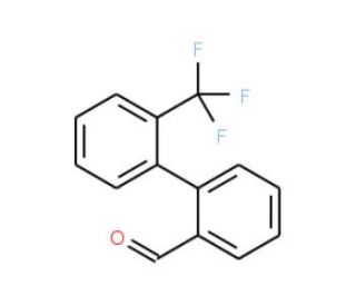 2&prime;-Trifluoromethyl-biphenyl-2-carbaldehyde - chemical structure image