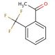 2′-(Trifluoromethyl)acetophenone (CAS 17408-14-9) - chemical structure image