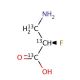 (2R)-3-Amino-2-fluoropropanoic Acid-13C3 (CAS 1217608-72-4) - chemical structure image