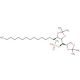 (2R,3R,4R,5R)-1,2:4,5-Di-O-isopropylidene-3-nonadecanol Methanesulfonate (CAS 570414-09-4) - chemical structure image