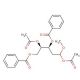 (2R,3S)-2,5-Di-O-acetyl-1,3-di-O-benzoyl-5-methoxypentane - chemical structure image