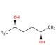 (2R,5R)-2,5-Hexanediol (CAS 17299-07-9) - chemical structure image