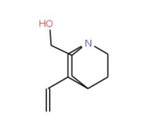 (2R,5R)-(&plus;)-5-Vinyl-2-quinuclidinemethanol (CAS 207129-36-0) - chemical structure image