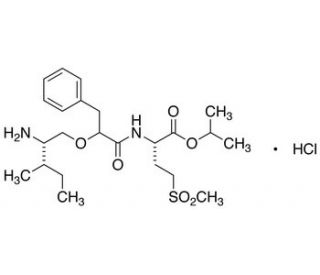 (2S)-[(2&prime;S)-Amino-(3&prime;S)-methyl-1-pentyloxy]-3-phenylpropionyl-methionine Sulfone, Isopropyl Ester, Hydrochloride - chemical s