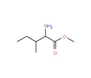(2S,3S)-2-Amino-3-methyl-pentanoic acidmethyl ester - chemical structure image