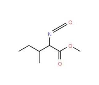 (2S,3S)-2-Isocyanato-3-methylvaleric Acid Methyl Ester (CAS 120219-17-2) - chemical structure image