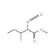 (2S,3S)-2-Isocyanato-3-methylvaleric Acid Methyl Ester (CAS 120219-17-2) - chemical structure image