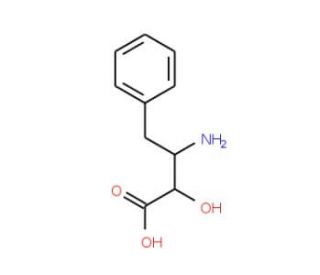 (2S,3S)-3-Amino-2-hydroxy-4-phenylbutyric acid (CAS 62023-62-5) - chemical structure image
