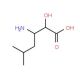 (2S,3S)-3-Amino-2-hydroxy-5-methylhexanoic acid (CAS 73397-20-3) - chemical structure image