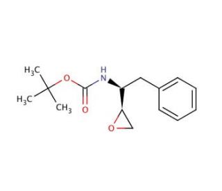 (2S,3S)-3-Boc-amino-1,2-epoxy-4-phenylbutane (CAS 98737-29-2) - chemical structure image