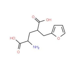 (2S,4R)-2-Amino-4-furan-2-ylmethyl-pentanedioic acid - chemical structure image