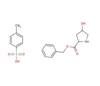 (2S,4R)-4-Hydroxy-proline Benzyl Ester, Toluene Sulfonic Acid Salt - chemical structure image