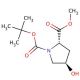 (2S,4R)-1-Boc-4-hydroxy-proline Methyl Ester (CAS 74844-91-0) - chemical structure image