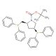 (2S,4S)-1-tBoc-4-diphenylphosphino-2-(diphenylphosphinomethyl)pyrrolidine (CAS 61478-28-2) - chemical structure image