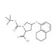 (2S,4S)-1-(tert-Butoxycarbonyl)-4-(5,6,7,8-tetrahydro-1-naphthalenyloxy)-2-pyrrolidinecarboxylic aci - chemical structure ima