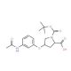 (2S,4S)-4-[3-(Acetylamino)phenoxy]-1-(tert-butoxycarbonyl)-2-pyrrolidinecarboxylic acid - chemical structure image