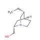 (2S,4S,5R)-2-Hydroxymethyl-5-ethylquinuclidine (CAS 219794-79-3) - chemical structure image