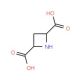 (2S,4S)-(−)-Azetidine-2,4-dicarboxylic acid (CAS 161596-62-9) - chemical structure image