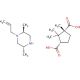 (+)-(2S,5R)-1-Allyl-2,5-dimethylpiperazine, (+)-Camphoric Acid Salt - chemical structure image
