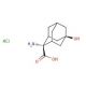 (2s,5r)-2-amino-5-hydroxyadamantane-2-carboxylic acid hydrochloride - chemical structure image