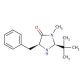 (2S,5S)-(−)-2-tert-Butyl-3-methyl-5-benzyl-4-imidazolidinone (CAS 346440-54-8) - chemical structure image