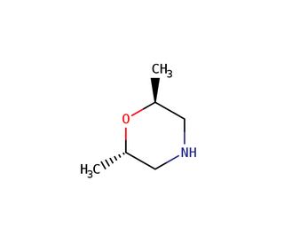 (2S,6S)-2,6-Dimethyl-morpholine (CAS 276252-73-4) - chemical structure image
