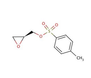 (2S)-(&plus;)-Glycidyl tosylate (CAS 70987-78-9) - chemical structure image