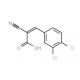 (2Z)-2-cyano-3-(3,4-dichlorophenyl)acrylic acid - chemical structure image