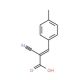 (2Z)-2-cyano-3-(4-methylphenyl)acrylic acid - chemical structure image