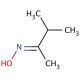 (2Z)-3-methylbutan-2-one oxime (CAS 600-20-4) - chemical structure image
