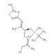 (−)-(2Z,5S,6E)-5-{[tert-Butyl(dimethyl)silyl]oxy}-2,6-dimethyl-7-(2-methyl-1,3-thiazol-4-yl)hepta-2,6-dien-1-ol (CAS 218614-1