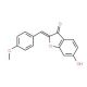 (2Z)-6-hydroxy-2-(4-methoxybenzylidene)-1-benzofuran-3(2H)-one - chemical structure image