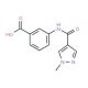 3-[(1-Methyl-1H-pyrazole-4-carbonyl)-amino]-benzoic acid - chemical structure image