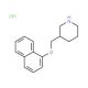 3-[(1-Naphthyloxy)methyl]piperidinehydrochloride - chemical structure image