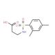 3-{[(2,4-dimethylphenyl)sulfonyl]amino}propanoic acid - chemical structure image
